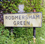 Rodmersham Green sign