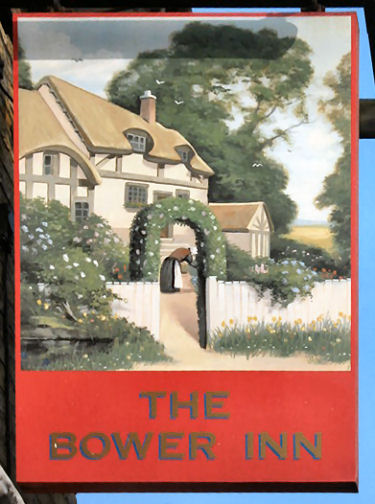 Bower Inn sign 2010
