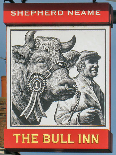 Bull Inn sign 2010