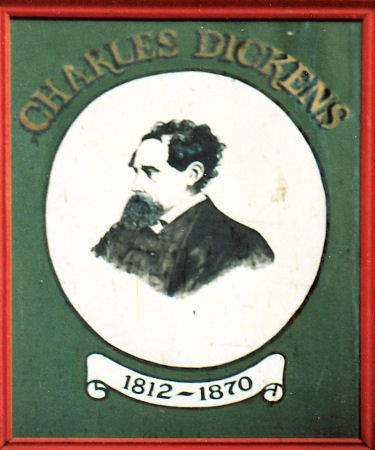 Charles Dickens sign 1991