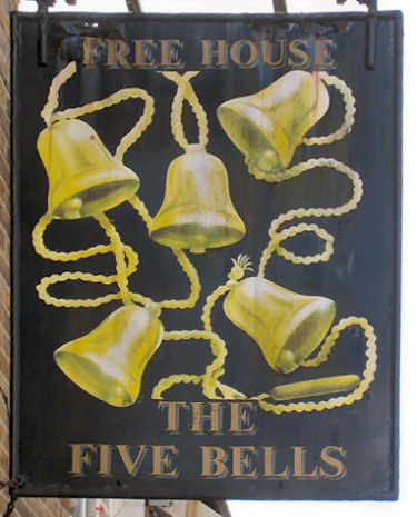 Five Bells sign 2010