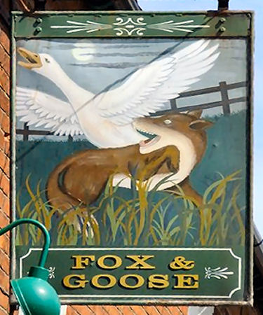 Fox and Goose sign 2012