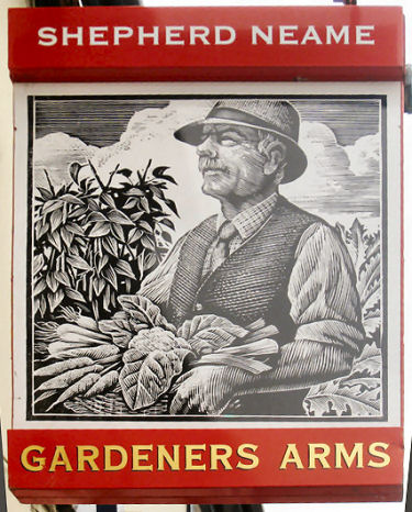 Gardeners Arms sign 2010