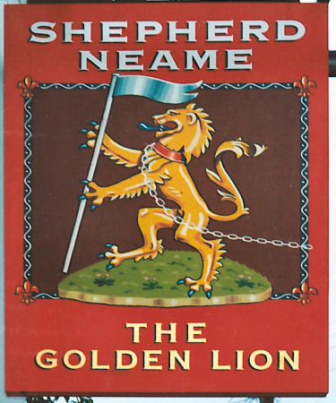 Golden Lion sign 1992