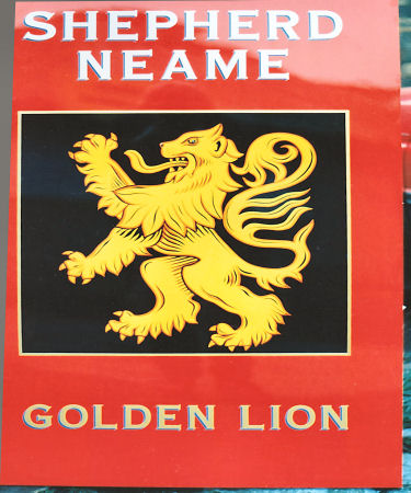 Golden Lion sign 1994