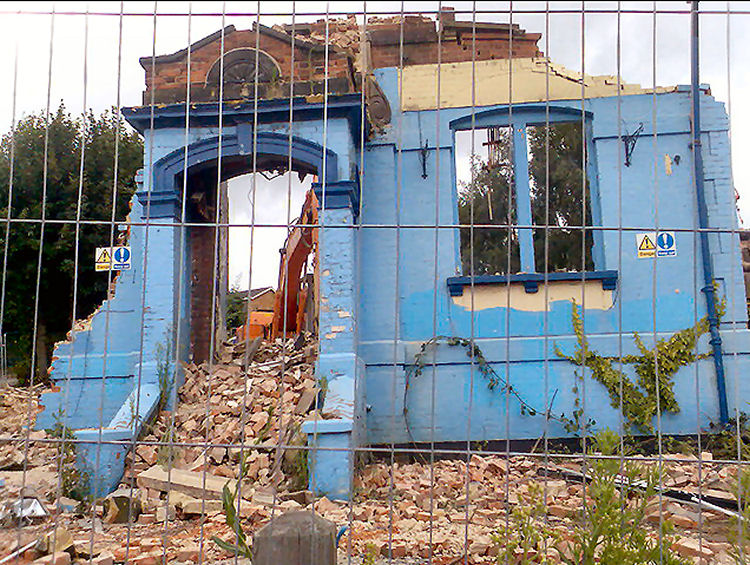 Greyhound demolition