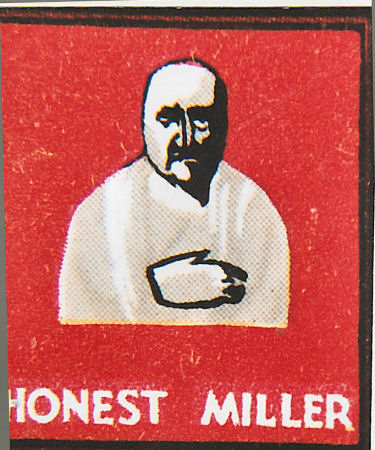 Honest Miller sign 1940s