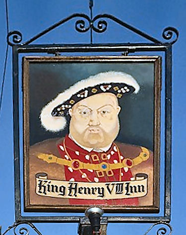 King Henry VIII sign 2011