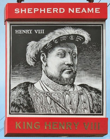 King Henry VIII sign 2012