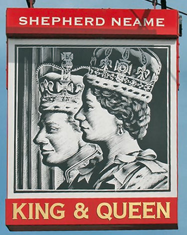 King and Queen sign 2012
