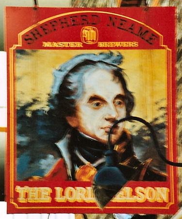 Lord Nelson sign date unknown