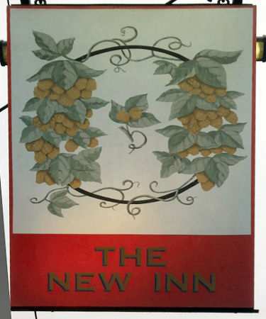New Inn sign 2010