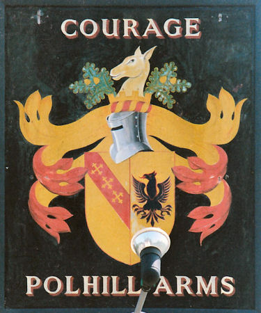 Polhill Arms sign 1992