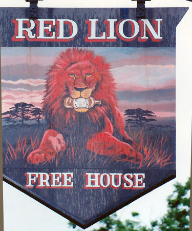 Red Lion sign 1995