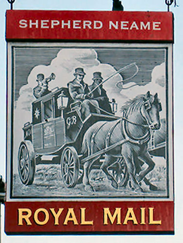 Royal Mail sign 2010