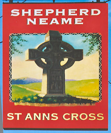 St Anns Cross sign 1992