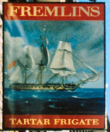 Tartar Frigate sign 1986