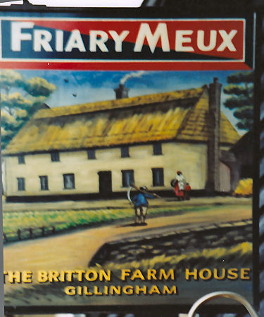 Britton Farm House sign 1991