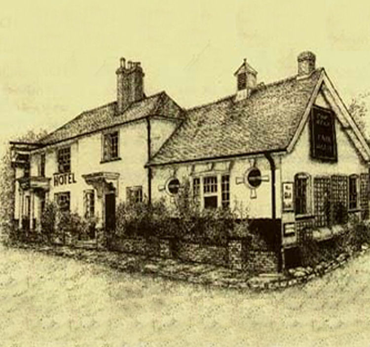 Bull Hotel drawing