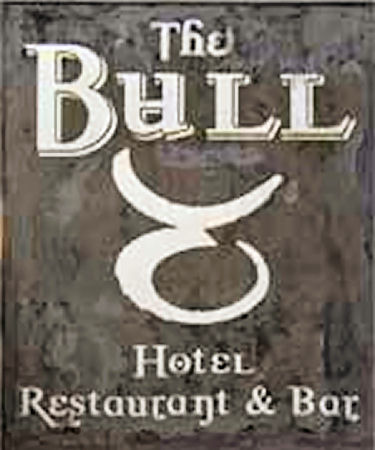 Bull Hotel sign 2013