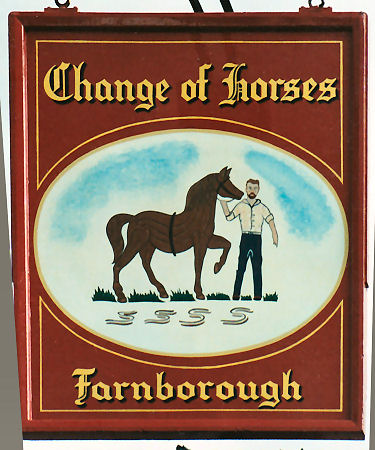 Change of Horses sign 1993