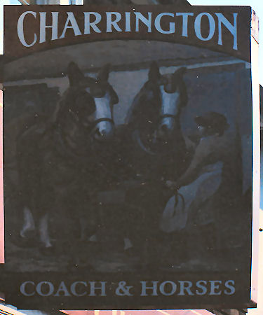 Coach and Horses sign 1991