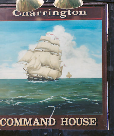 Command House sign 1995