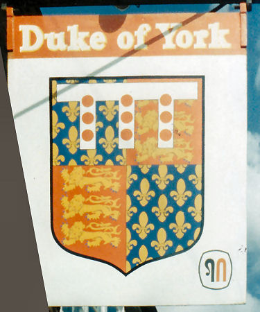 Duke of York sign 1985