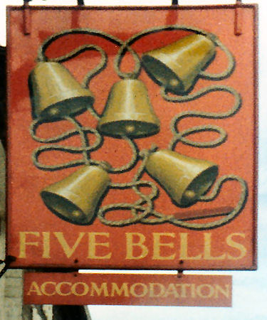 Five Bells sign 1986