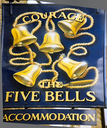 Five Bells sign 1993