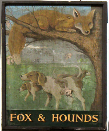 Fox and Hounds sign 2012