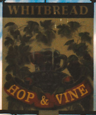Hop and Vine sign 1987