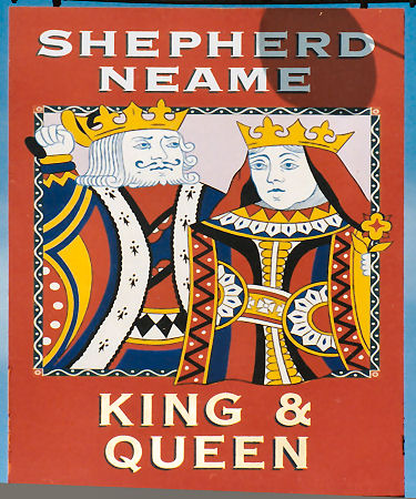 King and Queen sign 1993