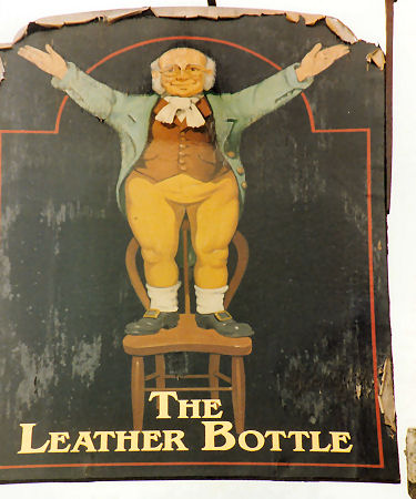 Leather Bottle sign 1993