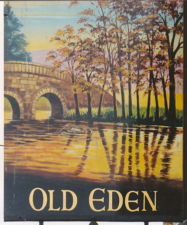 Old Eden sign 1993