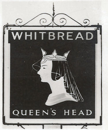 Queen's Head business card