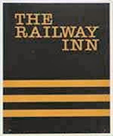 Railway Inn sign 2013