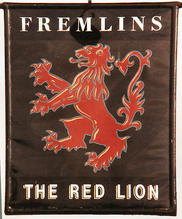 Red Lion sign 1991