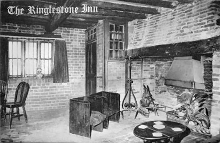 Inside the Ringlestone Inn
