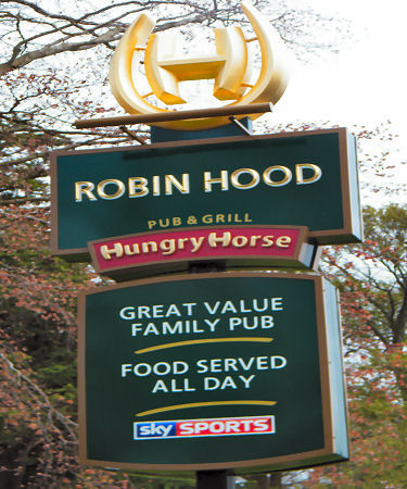 Robin Hood sign 2014