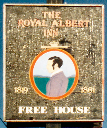 Royal Albert sign 1986