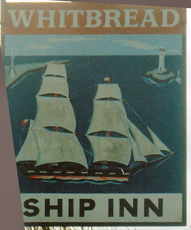 Ship Inn sign 1986