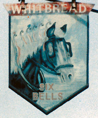 Six Bells sign 1986