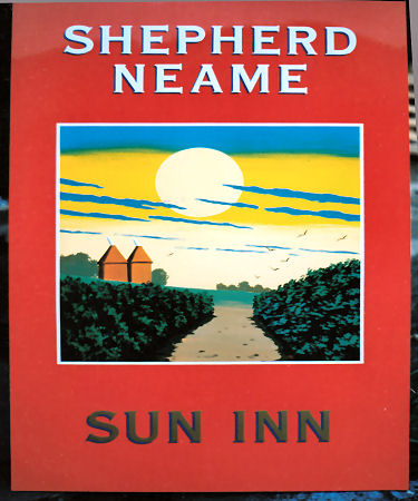 Sun Inn sign 1993
