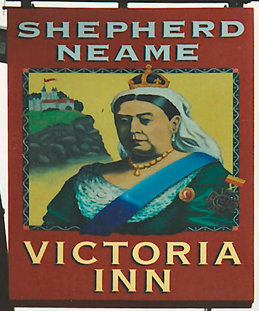 Victoria Inn sign 1992