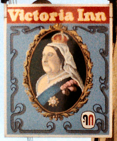 Victoria Inn sign 1996