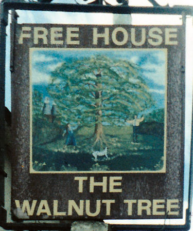 Walnut Tree sign 1985