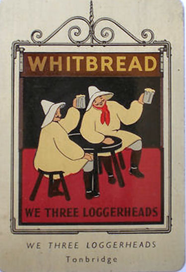 We Three Loggerheads card