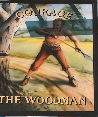 Woodman sign 1991