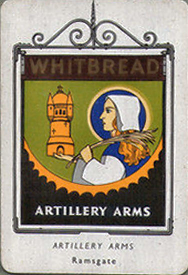 Artillery Arms card 1951